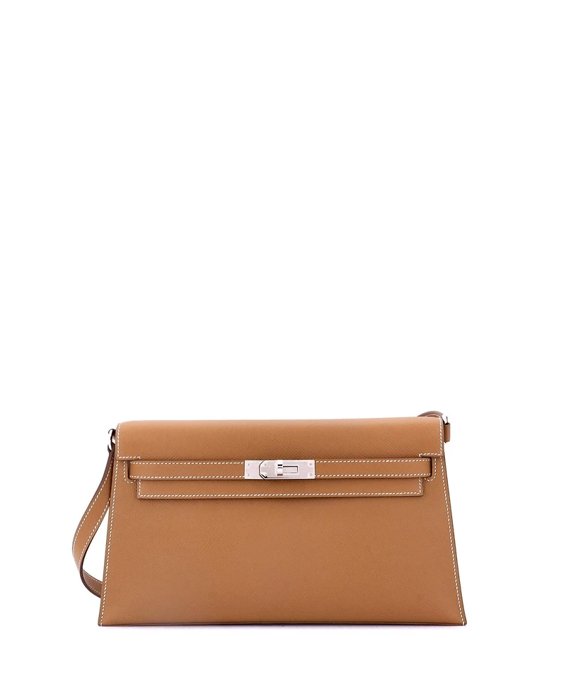 Pre-Owned Hermes Kelly Elan Shoulder Bag Epsom