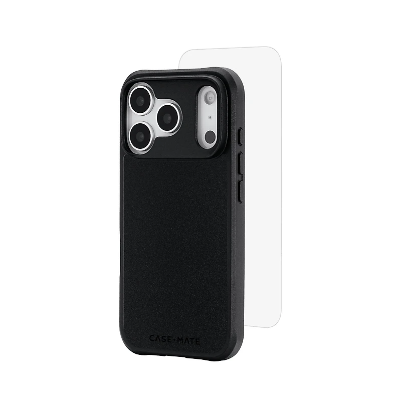 Case-Mate Protection Pack Tough MagSafe Case and Glass Screen Protector for Apple iPhone 17 Pro
