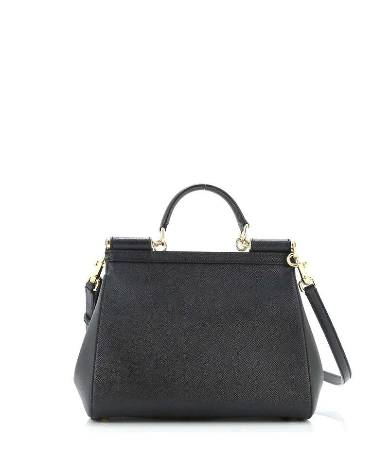 Pre-Owned Dolce & Gabbana Medium Miss Sicily Bag Leather