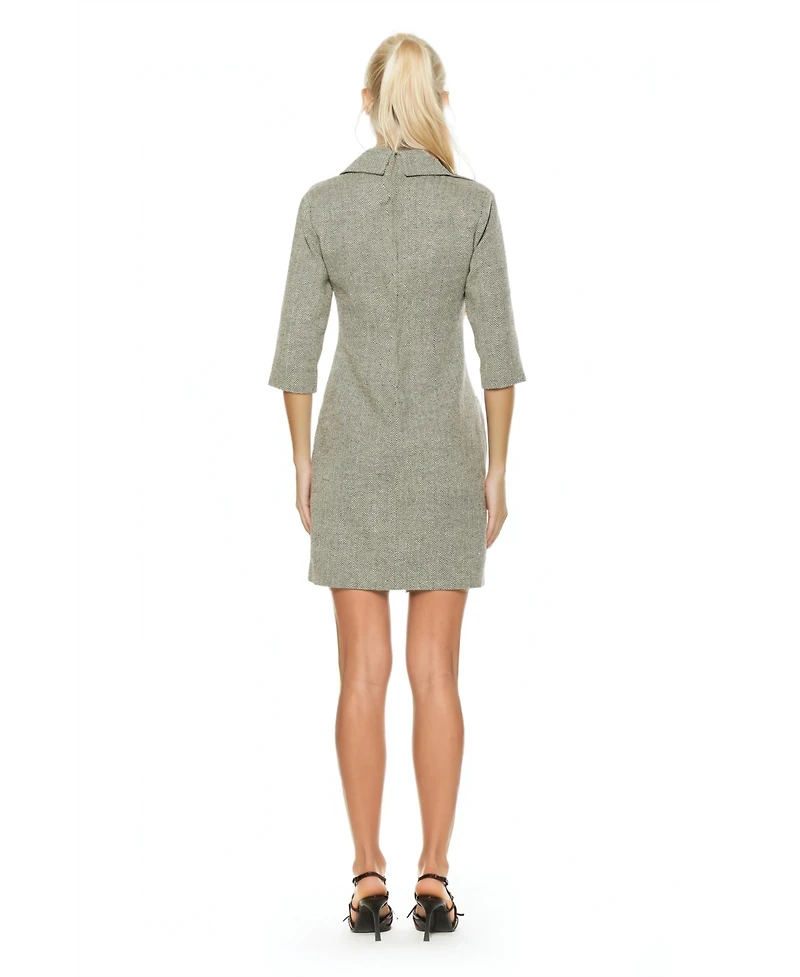 Alexia Admor Women's Isolde Tweed Dress