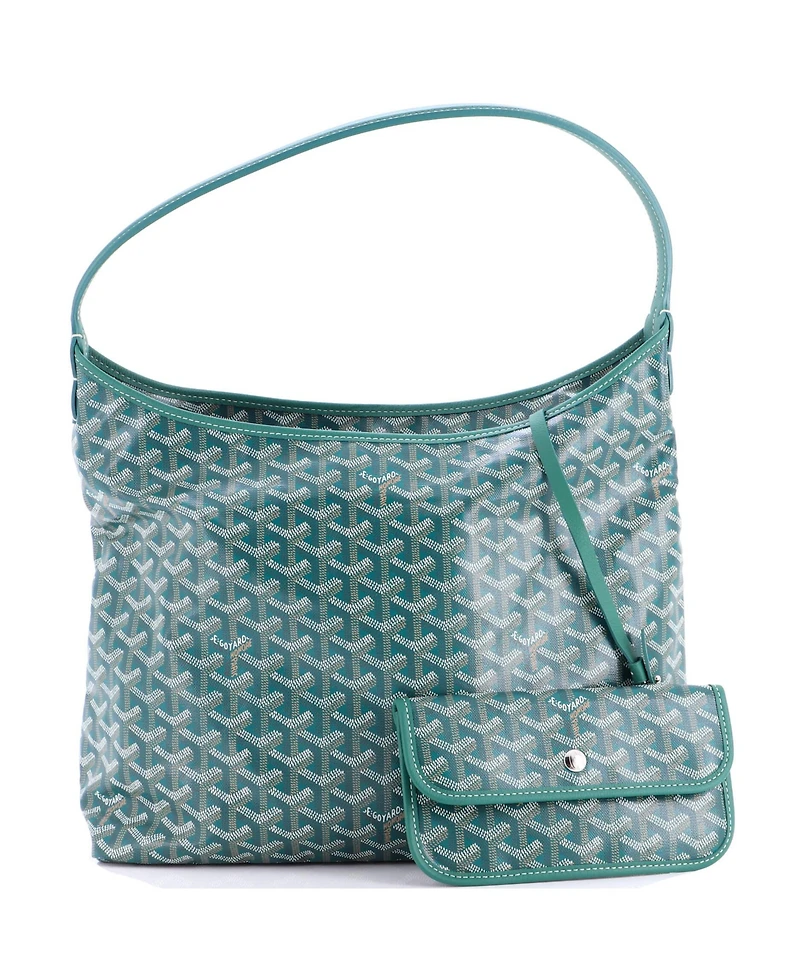 Pre-Owned Goyard Boheme Hobo Coated Canvas