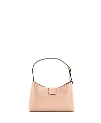 Pre-Owned Salvatore Ferragamo East West Trifolio Shoulder Bag Leather