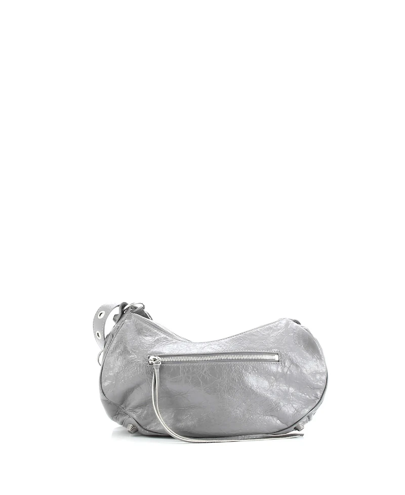 Pre-Owned Balenciaga Small Le Cagole Giant Studs Shoulder Bag Leather