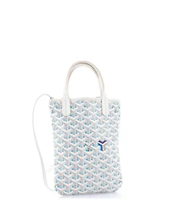 Pre-Owned Goyard Mini Poitiers Tote Claire Voie Coated Canvas