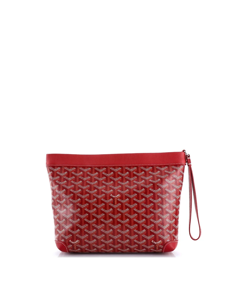 Pre-Owned Goyard Goyardine Conti Pouch Coated Canvas
