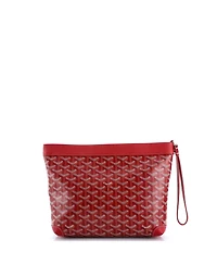 Pre-Owned Goyard Goyardine Conti Pouch Coated Canvas