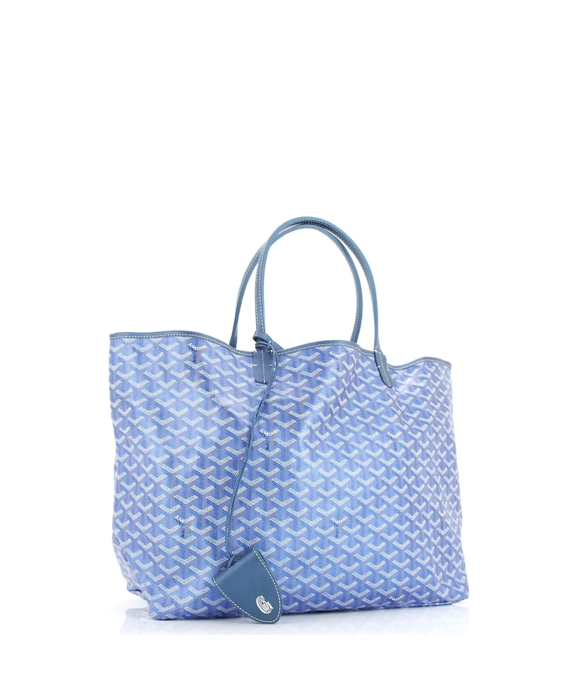 Pre-Owned Goyard Gm Saint Louis Tote Precious Metals Coated Canvas