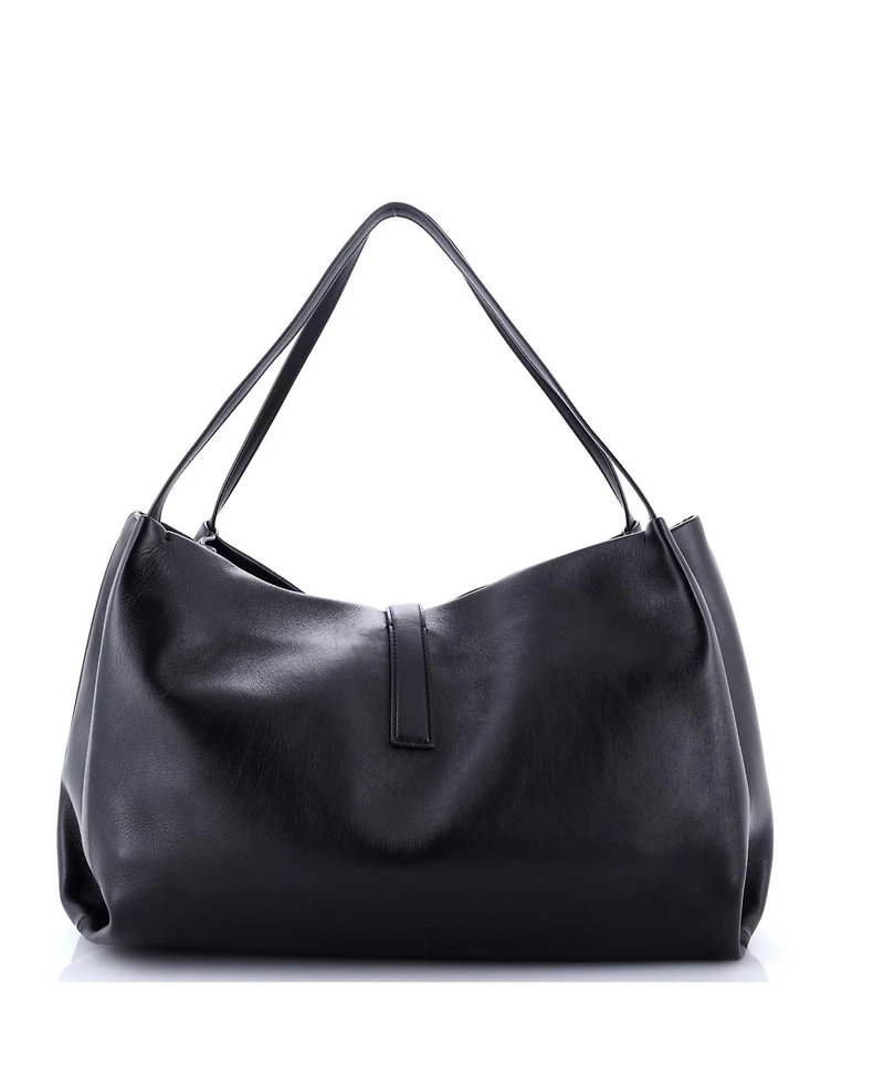 Pre-Owned Salvatore Ferragamo Medium Gancini Belt Hobo Shoulder Bag Leather