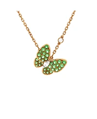 Pre-Owned Van Cleef & Arpels Two Butterfly Pendant Necklace