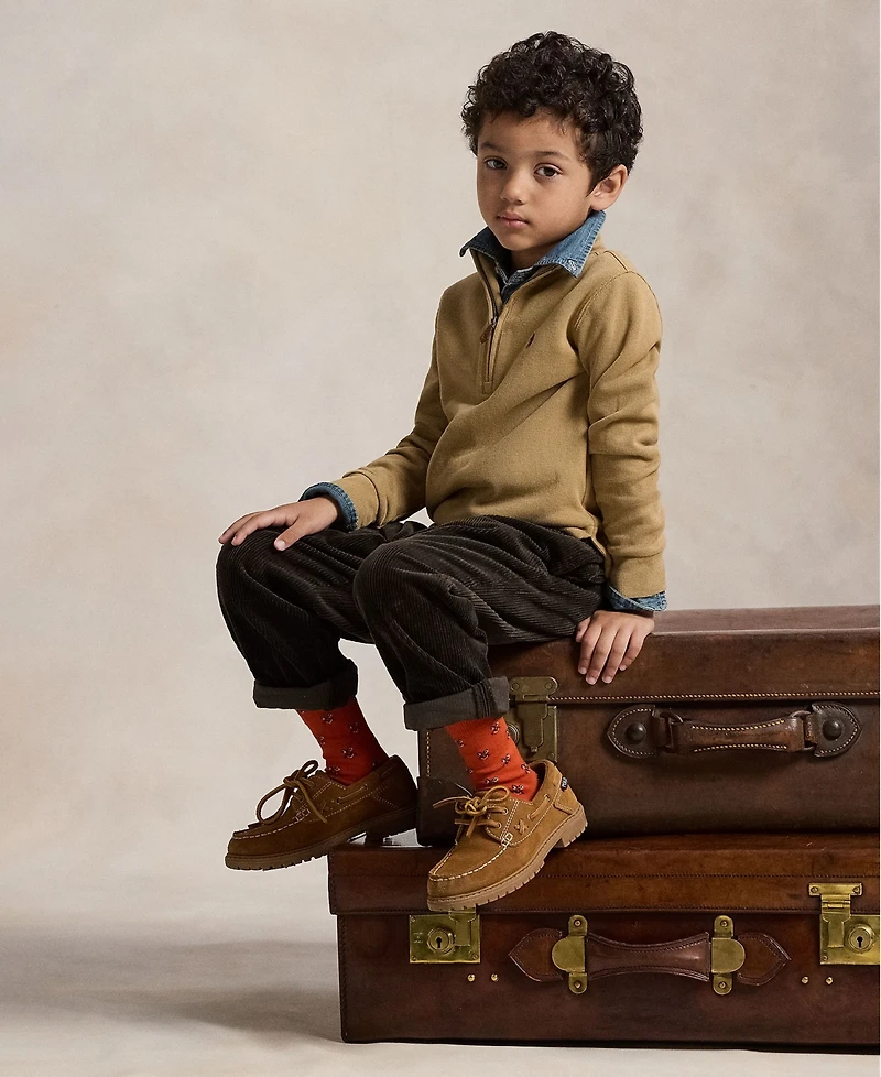 Estate-Rib Quarter-Zip Pullover