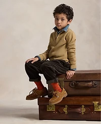 Estate-Rib Quarter-Zip Pullover