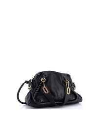 Pre-Owned Chloe Medium Paraty Top Handle Bag Leather