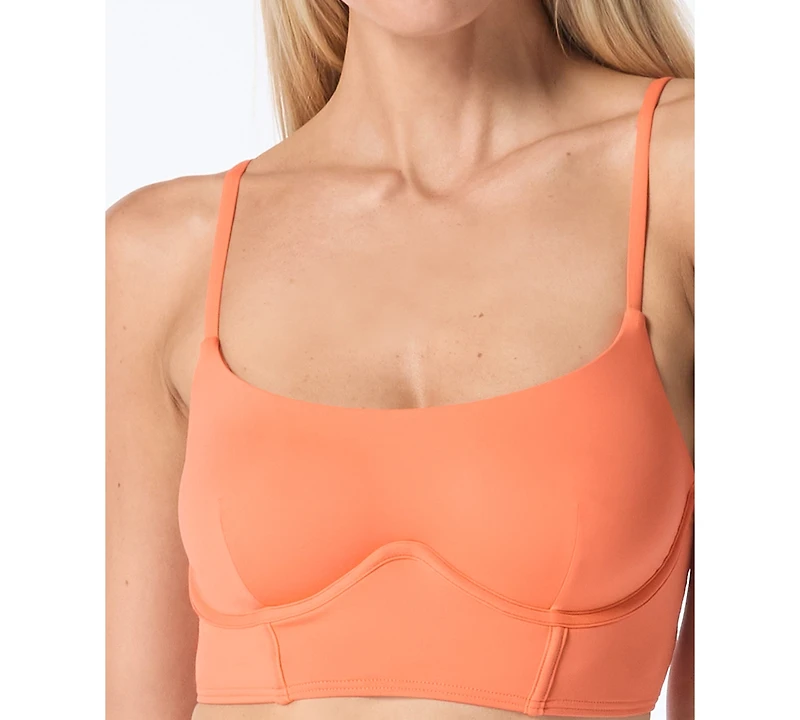 Vince Camuto Women's Corset Bikini Bra Top