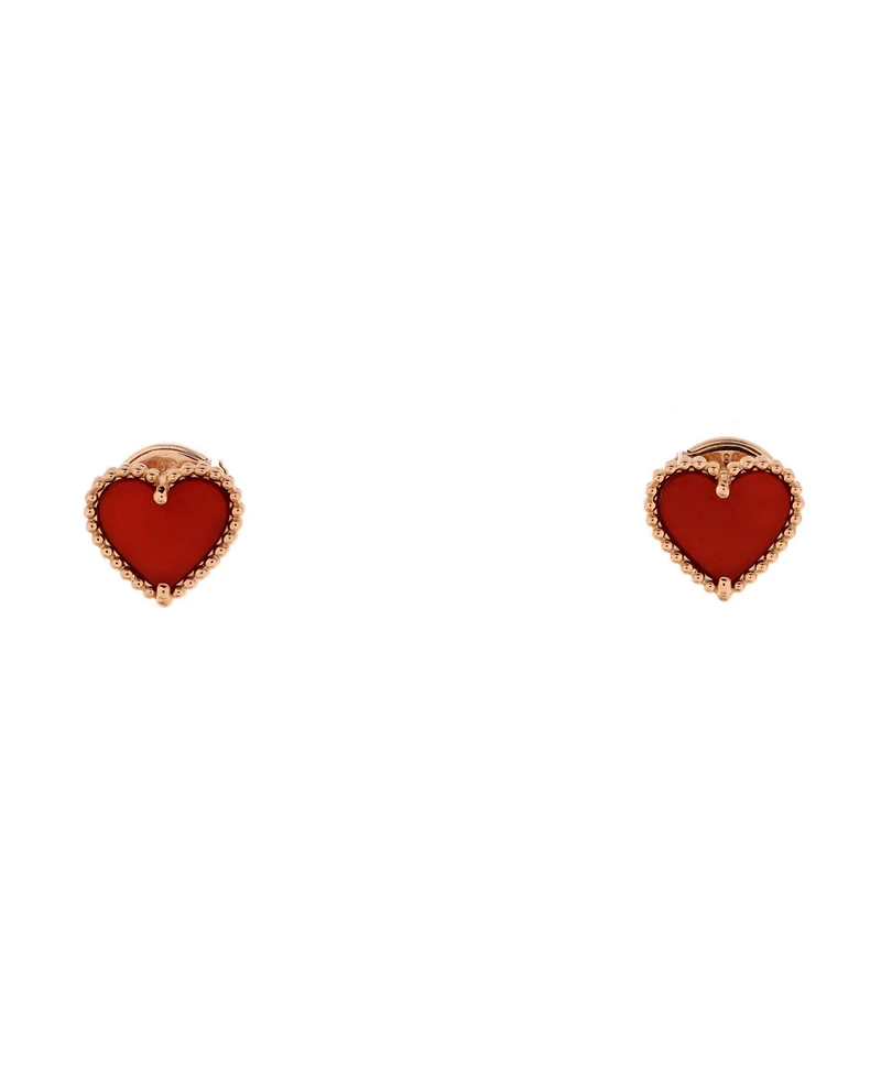 Pre-Owned Van Cleef & Arpels Sweet Alhambra Heart Earrings