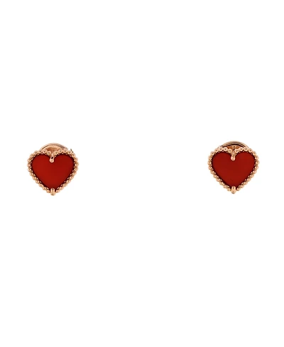 Pre-Owned Van Cleef & Arpels Sweet Alhambra Heart Earrings