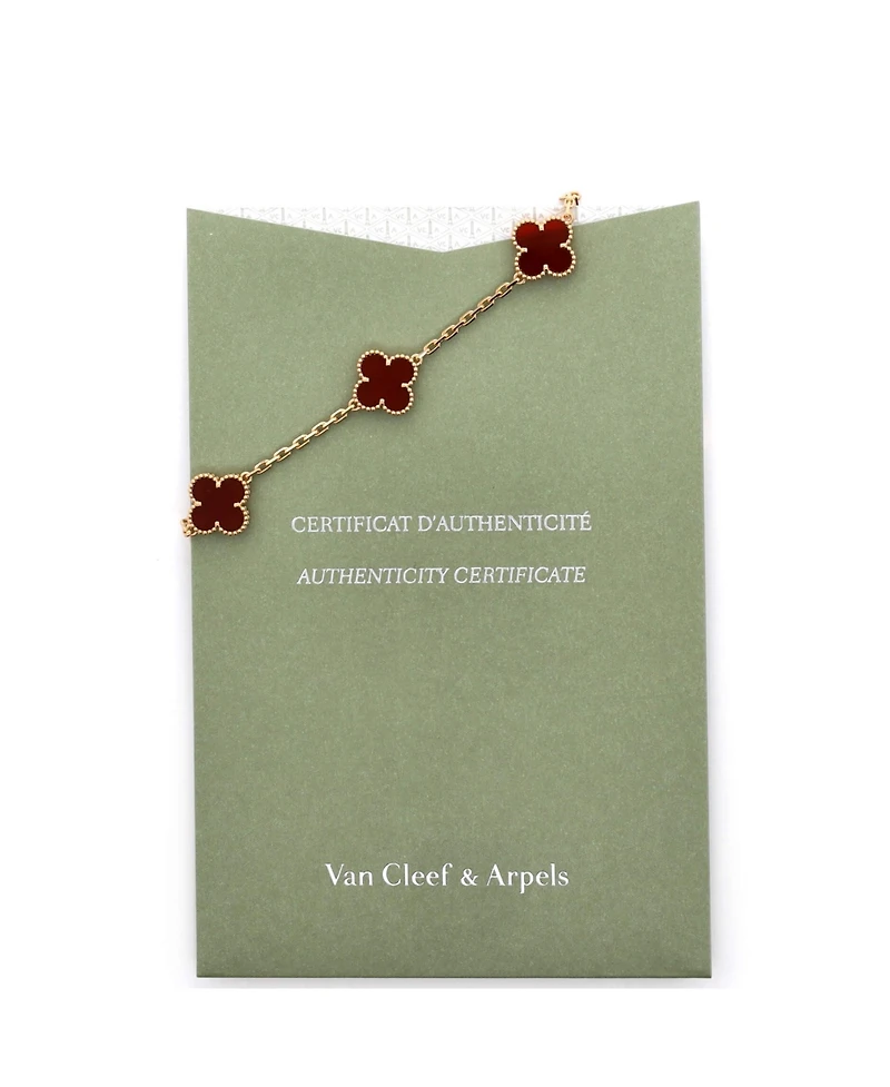Pre-Owned Van Cleef & Arpels Vintage Alhambra 10 Motifs Necklace
