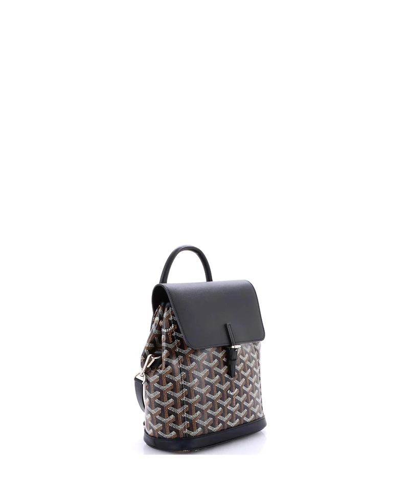Pre-Owned Goyard Mini Alpin Backpack Coated Canvas