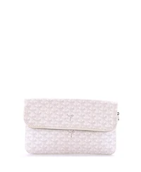 Pre-Owned Goyard Saint Marie Clutch Coated Canvas