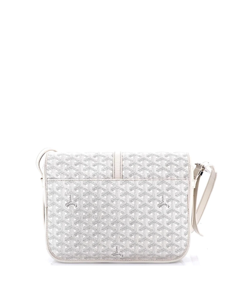 Pre-Owned Goyard Mm Belvedere Ii Messenger Bag Coated Canvas