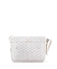 Pre-Owned Goyard Mm Belvedere Ii Messenger Bag Coated Canvas