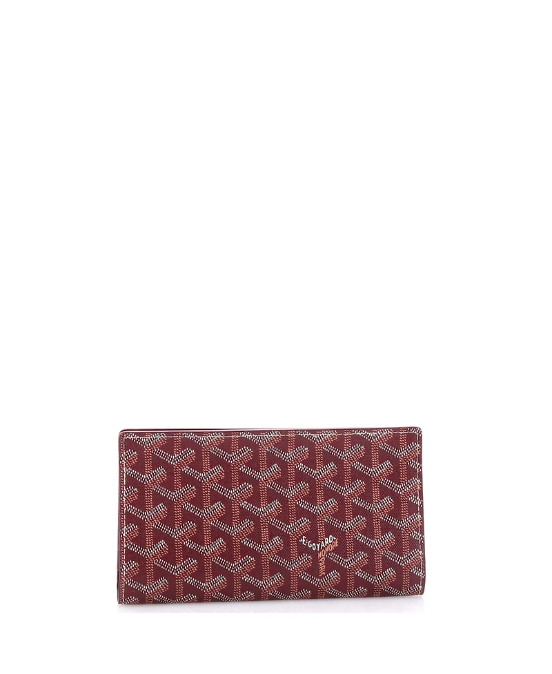 Pre-Owned Goyard Long Richelieu Wallet Coated Canvas