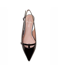 Celina | T-Strap Mary Jane Slingback Flat