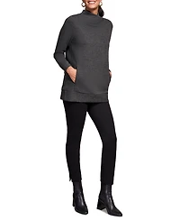 Tribal Women's Long Sleeve V Neck Top