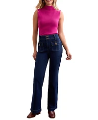 Tribal Women's Brooke Comfort Stretch High Rise Jeans