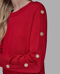 Karl Lagerfeld Paris Women's Crewneck Sweater