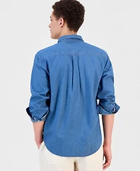 Tommy Bahama Men's Wild Indigo Plaid Shirt