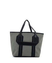 Pre-Owned Hermes Pursangle Tote Canvas with Leather