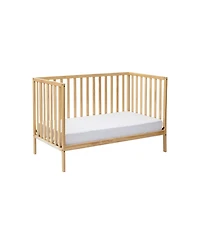 Forest'nSky 3-in-1 Convertible Island Crib Natural, Solid Wood Frame