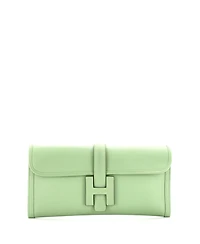 Pre-Owned Hermes 29 Jige Elan Clutch Evercolor