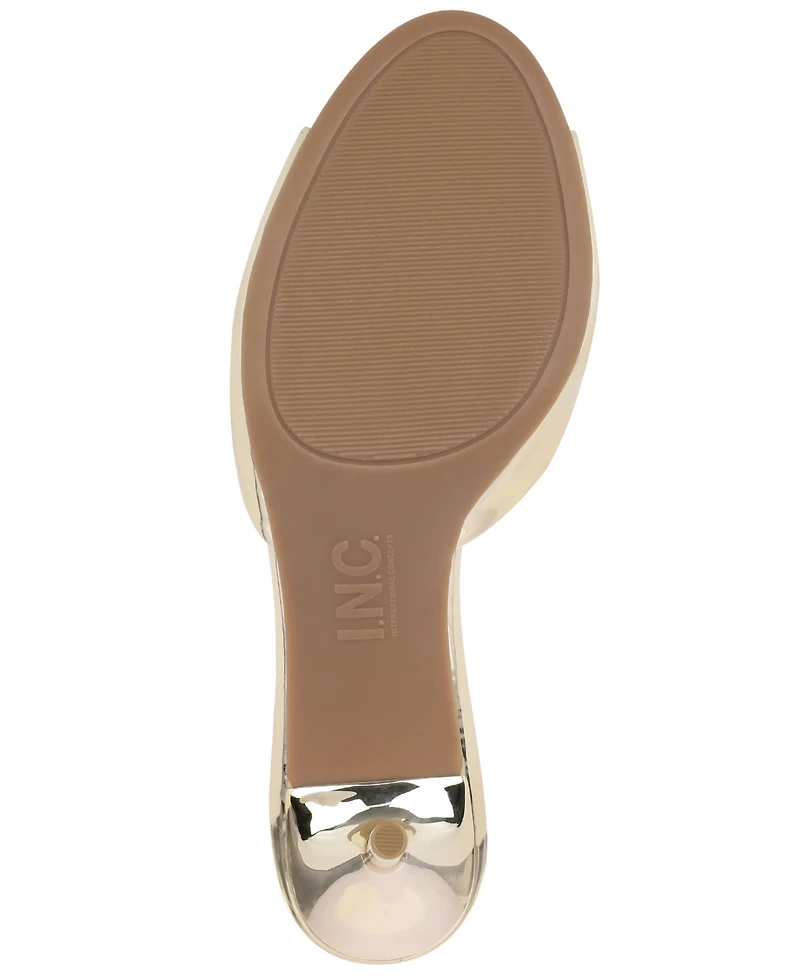 I.n.c. International Concepts Women's Primaa Almond Toe Dress Sandals, Macy's Exclusive