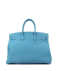 Pre-Owned Hermes Birkin 35 Handbag Togo with Gold Hardware