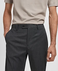 Mango Men's Milan Slim-Fit Suit Pants