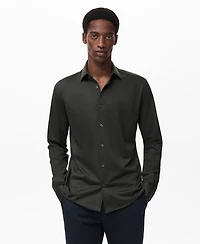 Mango Men's Comfort Stretch Non-Iron Shirt