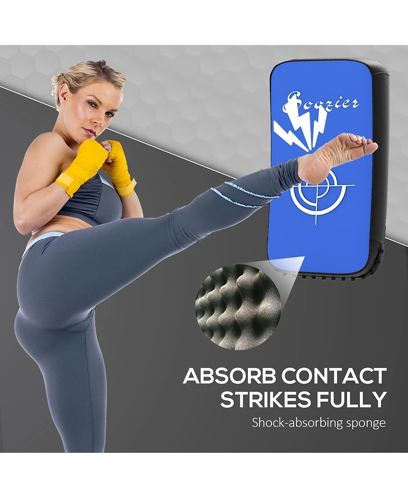 Soozier Muay Thai Kick Shield Punching Pad for Martial Arts x 1 Unit,