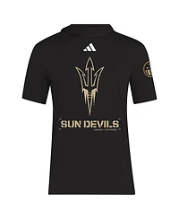 Adidas Men's Black Arizona State Sun Devils 2025 Military Appreciation Aeroready T-Shirt