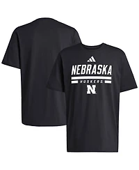 Adidas Men's Black Nebraska Huskers Alternate Fresh T-Shirt