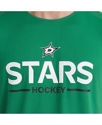 Fanatics Men's Kelly Green Dallas Stars Authentic Pro Rink Tech T-Shirt