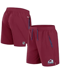 Fanatics Men's Burgundy Colorado Avalanche Authentic Pro Rink Performance Shorts