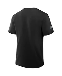 Fanatics Men's Black Detroit Red Wings Authentic Pro Primary T-Shirt