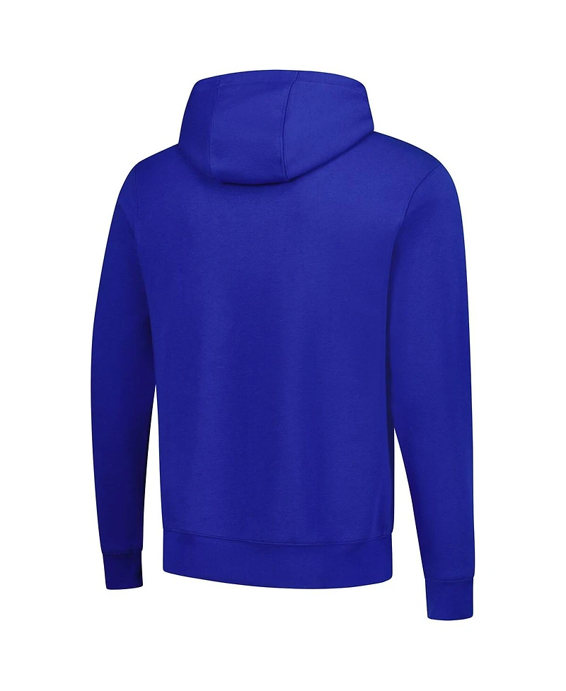 Nike Men's Royal Golden State Warriors Sportswear Essential Wordmark Club Hoodie