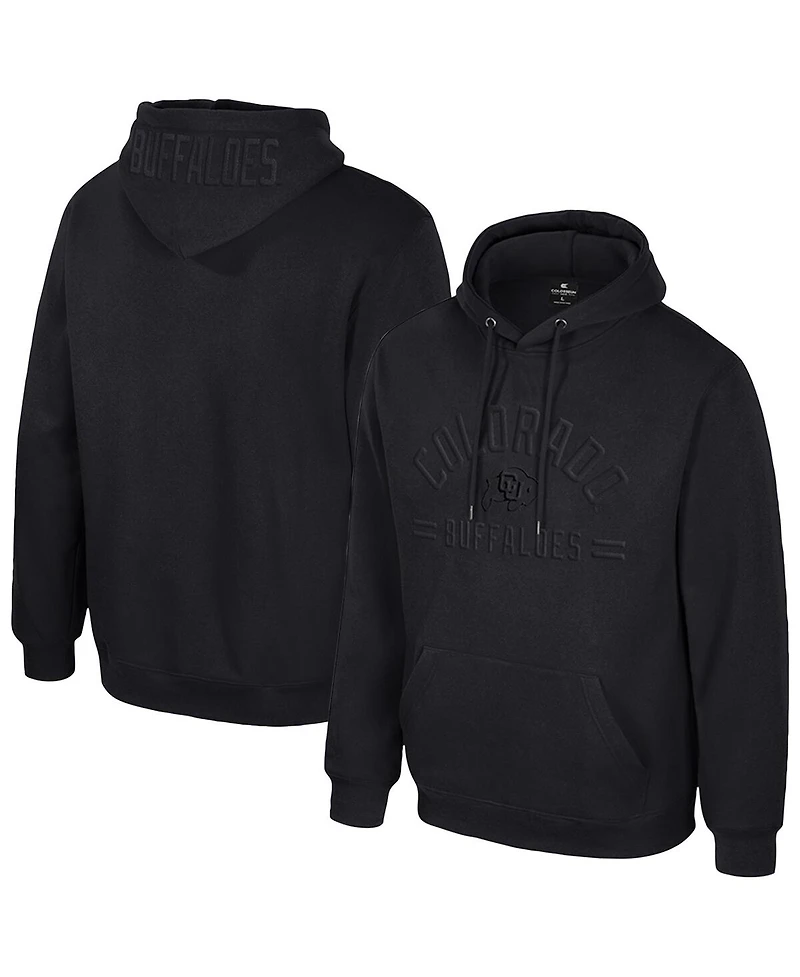 Colosseum Men's Black Colorado Buffaloes New Member Hoodie