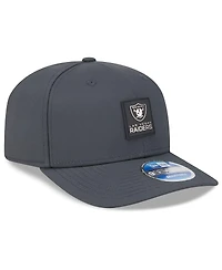 New Era Men's Charcoal Las Vegas Raiders 2025 Sideline Cold Weather 9SEVENTY Adjustable Hat