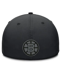 Fanatics Men's Black Boston Bruins Authentic Pro Road Team Code Flex Hat