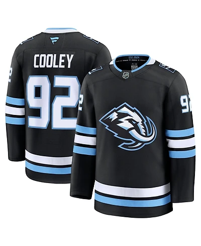 Fanatics Men's Logan Cooley Black Utah Mammoth Home Premium Player Jersey
