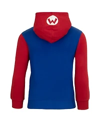 Mario Boys Nintendo Super Bros. Costume Zip Up Hoodie