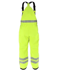 RefrigiWear Big & Tall Lightweight Hi-Vis Work Overalls - Waterproof Softshell, 20degree(s)F Comfort, Ansi Class E